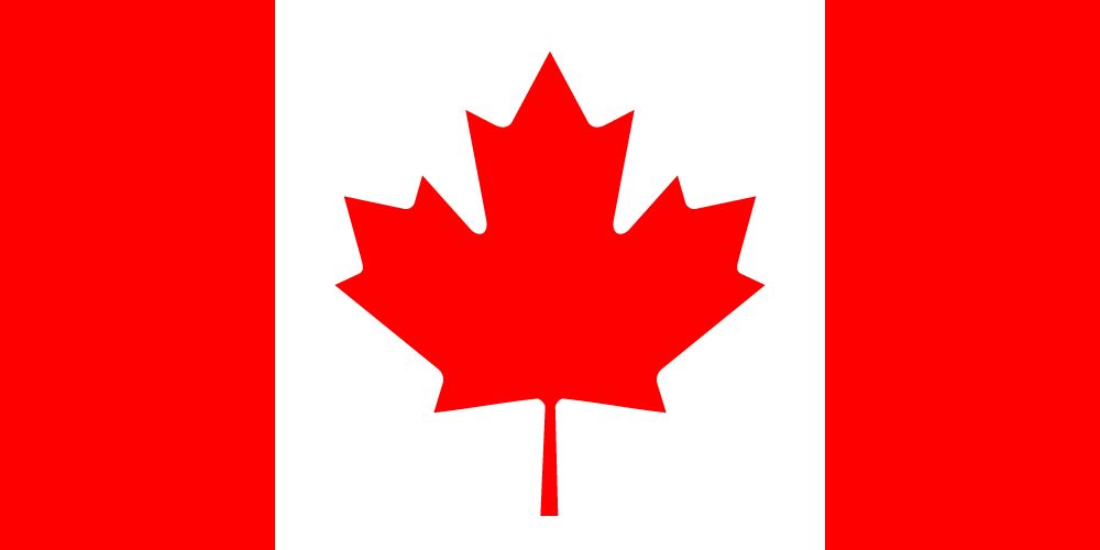 Canada's flag display